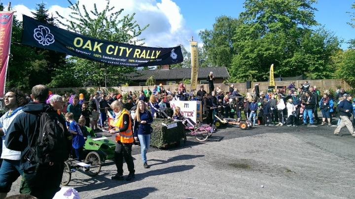 Oak City Rally ved start