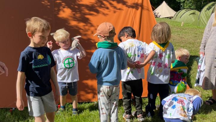 Familiespejdere på sommerlejr 2025